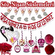 Söz Malzemeleri ve Nişan Süsleri