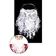 1 Adet Beyaz Noel Baba Sakalı Yıbaşı Parti Malzemesi