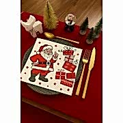 Yılbaşı Noel Baba Peçete , Yeni Yıl Kutlamaları Kağıt Peçete Christmas 20li