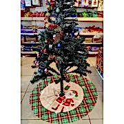 Yılbaşı Yeşil Noel Baba Ağaç Eteği Yeni Yıl  Çam Ağaçı Örtüsü, Altlığı Dekorati Süs