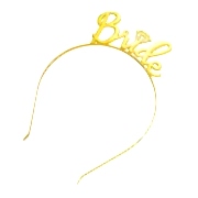 1 Adet Gold Bride To Be Taç, Bekarlığa Veda Nedime Taçı 