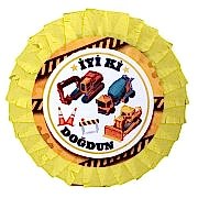 1 Ad İnşaat Partisi Pinyata, İş Makineleri Temalı Parti Pinyatası