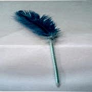 1 Ad Mavi Tüylü Tükenmez Kalem, Tüylü Gelin Nikah Kalemi