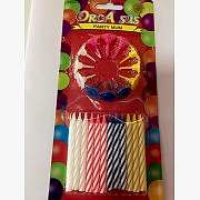 1 adet 24lü Doğum Günü Pasta Mumu