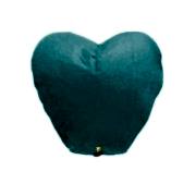 1 adet Açık Mavi Kalpli Büyük Uçan Dilek Çin Feneri Balonu