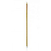 1 Adet Altın Sarısı İnce Uzun Pasta Mumu Uzunluk 20cm Kalınlık 5mm
