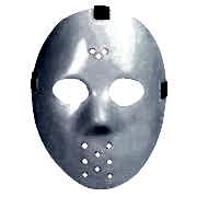 1 Adet Beyaz Jason Maske, Cadılar Bayramı Kostüm Partisi Maskesi