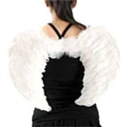 1 Adet Beyaz Melek Kanadı, Kız Çocuk Kostümü 