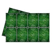 1 Adet Futbol Masa Örtüsü yeşil 120x180 Doğum Günü Parti Malzemesi