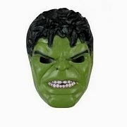 1 Adet Hulk Yeşil Dev Parti Maskesi, Erkek Çocuk Doğum Günü 