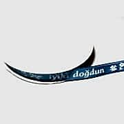 1 Adet İyiki Doğdun Yazılı Mavi Kurdele, 1cmx10metre