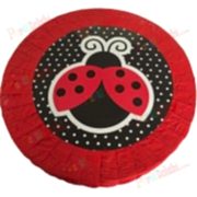 1 Adet Kırmızı Siyah Uğur Böceği Pinyata Çocuk Parti Eğlence