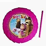 1 Adet Maşa ve Koca Ayı (Masha And Bear) Pinyata Sopa Bedava!