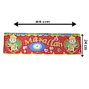 1 Adet Maşallah Yazı, Sünnet Düğünü Konsept Süsleri