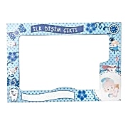 1 Adet Mavi İlk Dişim Çıktı Fotoğraf Çerçevesi Erkek Parti malzemesi