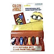 1 Adet Minions, Çılgın Hırsız Kum Boyama Seti, Minyonlar