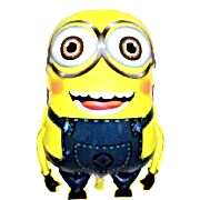 1 Adet Minyon,Minion,Minions  Folyo Şekilli Uçan Balon