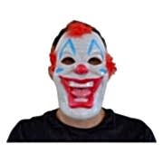 1 Adet Palyaço Plastik Yüz Maskesi Kostüm Partisi Korku Maskeleri