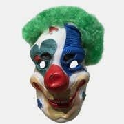 1 Adet Renkli Korkunç Palyaço Görünümlü Et Maske