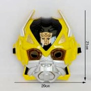 1 Adet Transformers Işıklı  Bumblebee Maske Erkek Parti Malzemesi