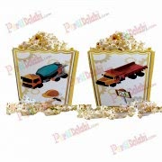 10 Ad İnşaat Partisi Konsepti Mısır Popcorn Kutusu, Parti Süsleri