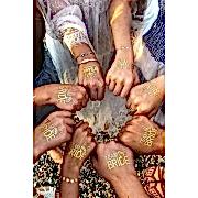 10 AD Team Bride Geçici Dövme, Bekarlığa Veda Bride To Be Dövmesi