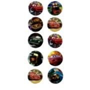 10 Adet Cars Arabalar Rozet Hediyelik Erkek Parti Malzemeleri