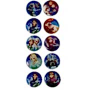 10 Adet Elsa Rozet Hediyelik Kız Parti Malzemeleri