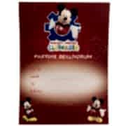 10 Adet Kırmızı Mickey Mouse Davetiye Doğum Günü Erkek Partisi