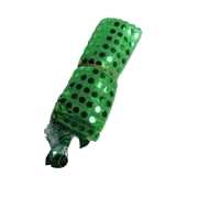 10 Adet Koyu Yeşil Pullu Halay Mendili, 18x15 cm Kına Malzemeleri