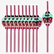 10 Adet Lol Surprise Bebekleri Pipet, Lol Bebek Parti Pipeti