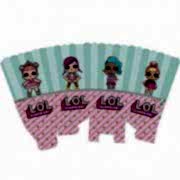 10 Adet Lol Surprise Bebekleri Temalı Popcorn Mısır İkram Kutusu