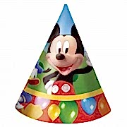 10 Adet Mickey Mouse Parti Şapkası Doğum günü vb.