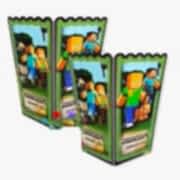 8 Adet Minecraft Mısır İkram Kutusu Doğum Günü Parti Malzemesi