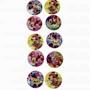 10 Adet Minnie Mouse Rozet Hediyelik Kız Parti Malzemeleri