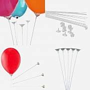 100 Adet Balon Çubuğu Sopası ve 100 Adet Kup Çubukları