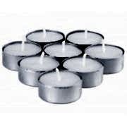 100 Adet Düz Beyaz Tealight Mum, Küçük Yuvarlak Sevgiliye Sürpriz
