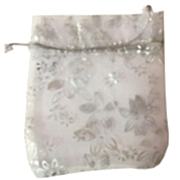 100 Adet Gri Şeffaf Kına ve Çerezlik Kesesi 12cm x 9cm