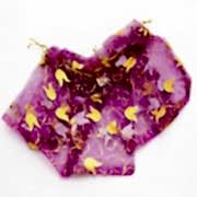 100 Adet Mor Tül Kına ve Çerez Kesesi, 13x9 cm Kuruyemiş Kesesi