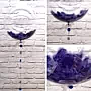 100 Adet Mor Tüy (Şeffaf Balon içi Tüyü) Otriş Süslemesi