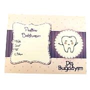 12 Ad Erkek Mavi İlk Diş Buğdayı Parti Davetiyesi+ 12 Ad Zarf