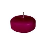 12 Ad Fuşya Koyu Pembe Renkli Suda Yüzen Mum, Romantik Süsleme