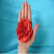 12 Adet Avuç içi Kına El Gülü Pamuklu