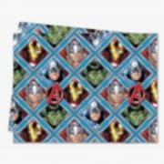 Yenilmezler Plastik Masa Örtüsü, 120x180cm Avengers Konsepti