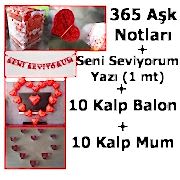 14 Şubat Sevgililer Günü Kız Arkadaşa Sürpriz Süsleme Paketi