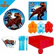 16 Kişilik Jurassic World(Park) Temalı Doğum Günü Partisi Dinazor