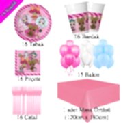 16 Kişilik Lol Bebek Doğum Günü Konsepti Parti Malzemeleri Paketi
