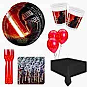 16 Kişilik Star Wars Teması Konsept Doğum Günü Parti Malzemeleri