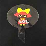 18inc Lol Bebek Glitter Queen Baskılı Şeffaf Balon, Lol Suprise