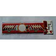 18 Adet Minnie Mouse Kırmızı Şişe Etiketi Kız Parti Malzemesi